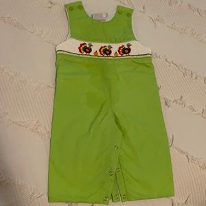 Boys Thanksgiving Long Jon Jon 9 Months